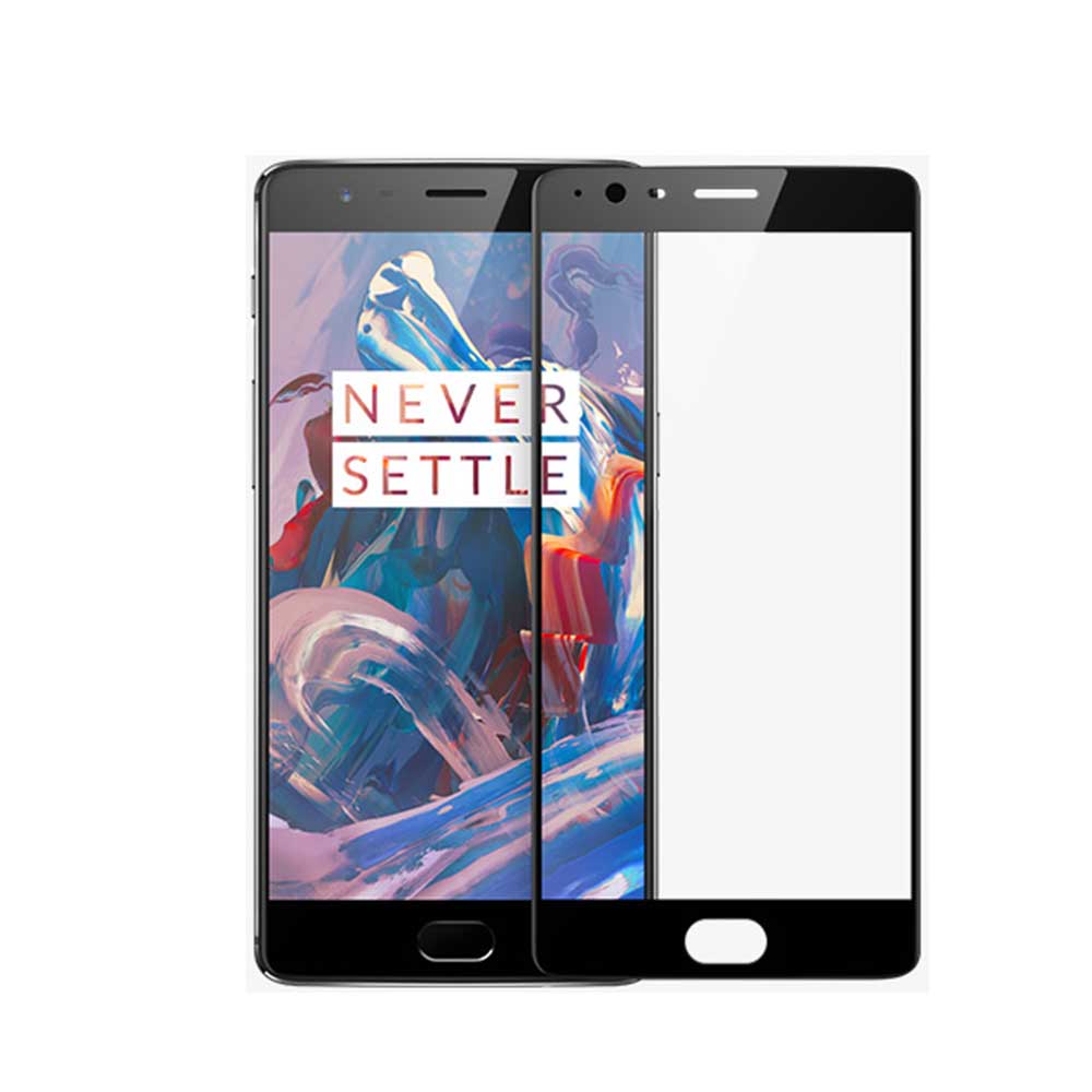 OnePlus 3 Full Glued Tempered Glass Screen Protector