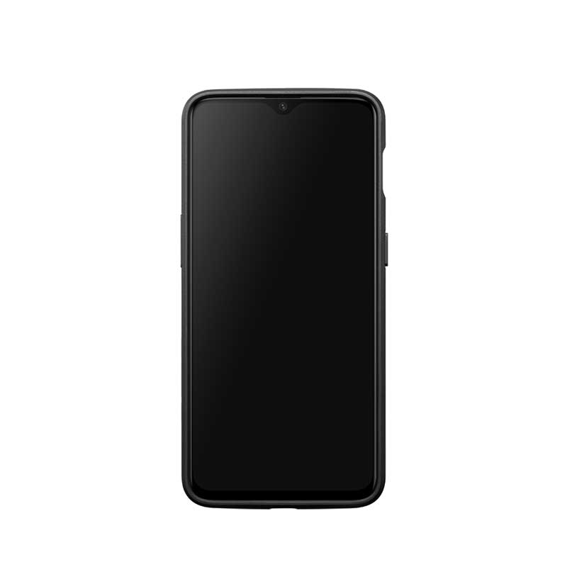 OnePlus 6T Ebony Wood Bumper Case 3
