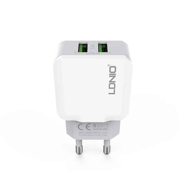 LDNIO A2202 Dual USB Ports Travel Charger for iOSAndroid 1