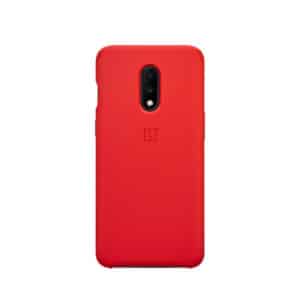 OnePlus 7 Silicone Protective Case Red 1