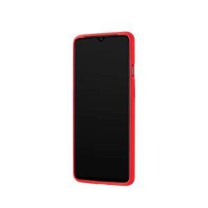 OnePlus 7T Silicone Bumper Case Red 3
