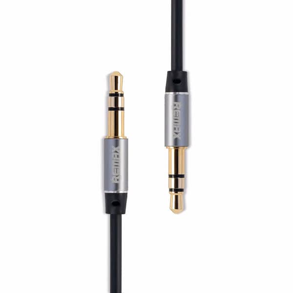 Remax Audio Cable 3.5mm Aux 6ft2m Black