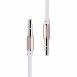 Remax Audio Cable 3.5mm Aux 6ft2m White