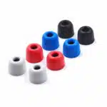 Wooeasy Noise Isolating Memory Foam tips 3mm/5mm T100/T400 Ear Tip (4 Pair)