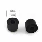 Wooeasy Noise Isolating Memory Foam tips 3mm/5mm T100/T400 Ear Tip (4 Pair) - Image 4