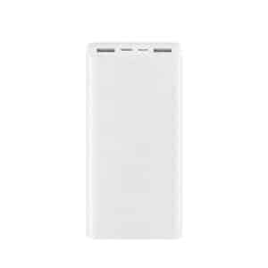 Xiaomi Mi 20000mAh 3 USB C 18W Power Bank - White