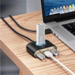 Baseus Square Round 4 in 1 USB HUB Adapter 4