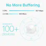 TP-Link Deco M5 AC1300 Whole Home Mesh Wi-Fi System (1-pack) - Image 3