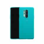 OnePlus 8 Pro Sandstone Bumper Case Cyan 1