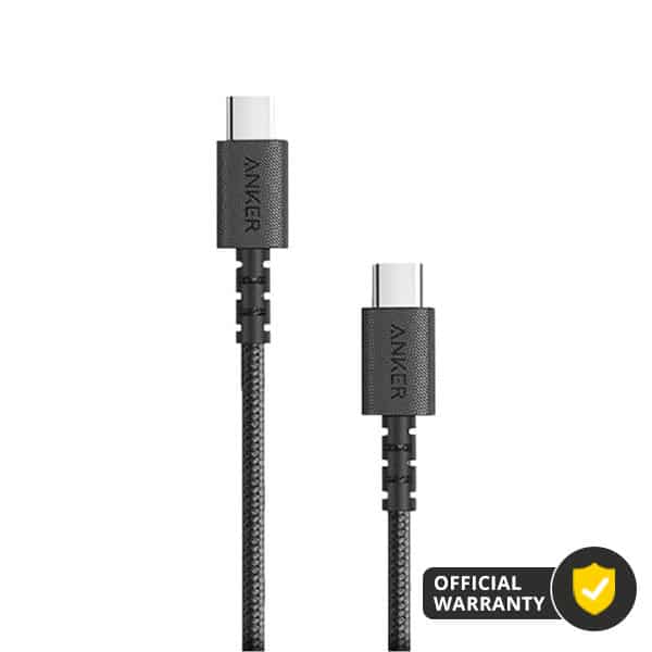 Anker PowerLine Select+ USB C to USB C 2.0 Cable 3ft