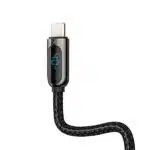 Baseus Display Fast Charging Data Cable USB to Type-C 5A 1M - Image 3