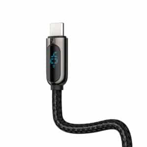 Baseus Display Fast Charging Data Cable USB to Type C 5A 1M 2