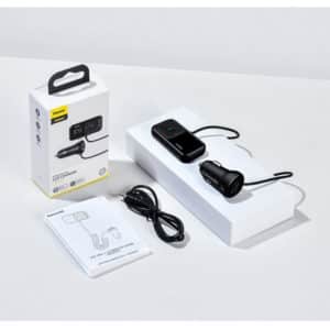 Baseus T Typed S 16 Wireless MP3 Car Charger 4
