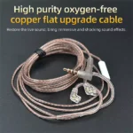 KZ B Pin Replacement Cable With Mic