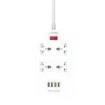 LDNIO Defender Series 4 Socket with 4 USB Port Power Strip