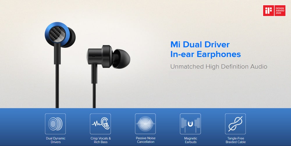 Xiaomi Mi Dual Driver In ear Earphones 5
