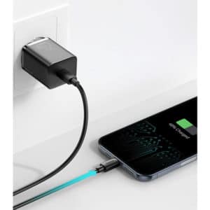 Baseus 20W PD Super Si Quick Charger With USB C to Lightning Cable 1M TZCCUP A01 Black 2