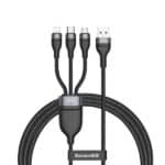 Baseus One for Three 5A Fast Charging Data Cable USB