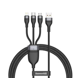 Baseus One for Three 5A Fast Charging Data Cable USB