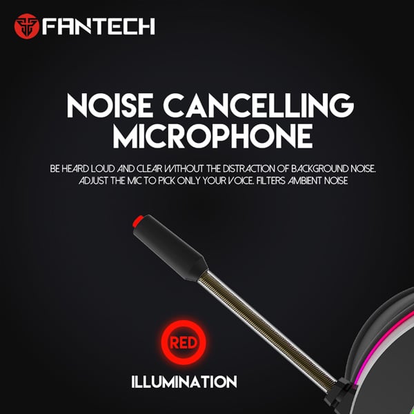 FANTECH HG23 OCTANE 7.1 Over Ear RGB Gaming Headset 5