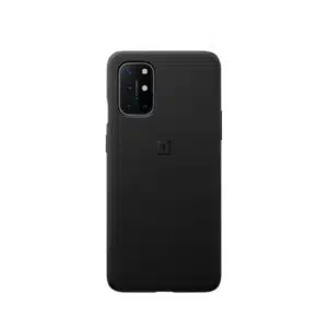 OnePlus 8T Sandstone Bumper Case Black