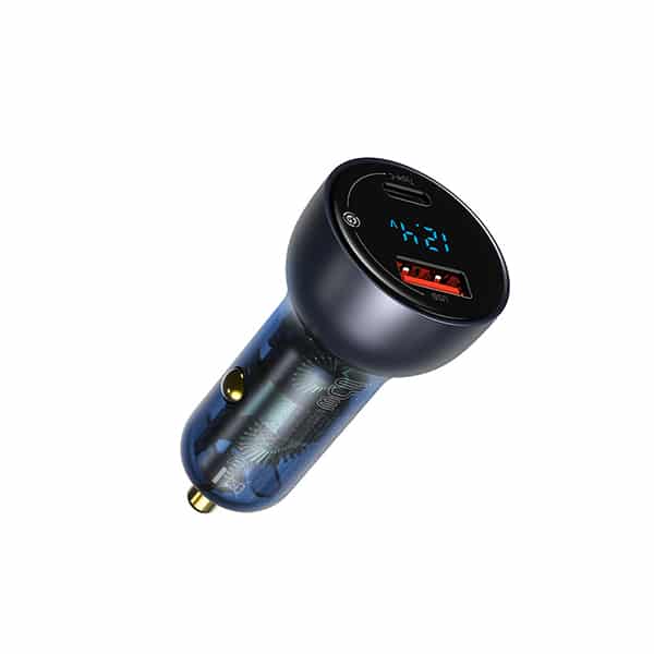 Baseus Digital Display QC+PPS Dual Quick Car Charger 65W (CCKX-C0G)