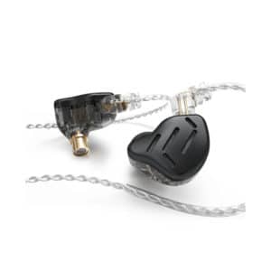 KZ ZAX 16 Driver Hybrid In-Ear Earphones With Mic - Black (1)