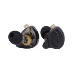 KZ ZAX 16 Driver Hybrid In Ear Earphones With Mic Black 3