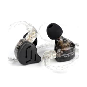 KZ ZAX 16 Driver Hybrid In Ear Earphones With Mic Black 5