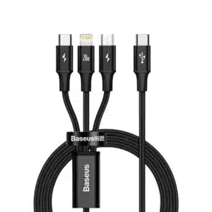 Baseus Rapid Series 3 in 1 Fast Charging Data Cable