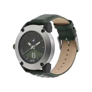 Fastrack 3170KL02 Loopholes Green Dial Analog Watch 1