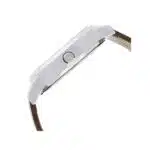 Fastrack NM38051SL06 Bold White Dial Leather Strap Watch - Image 4