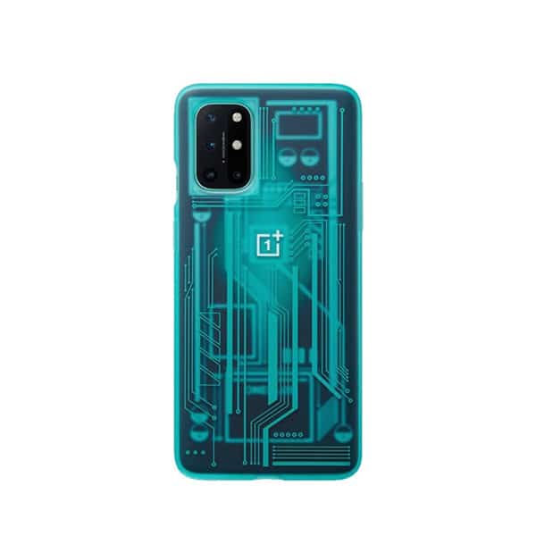OnePlus 8T Quantum Bumper Case Cyborg Cyan