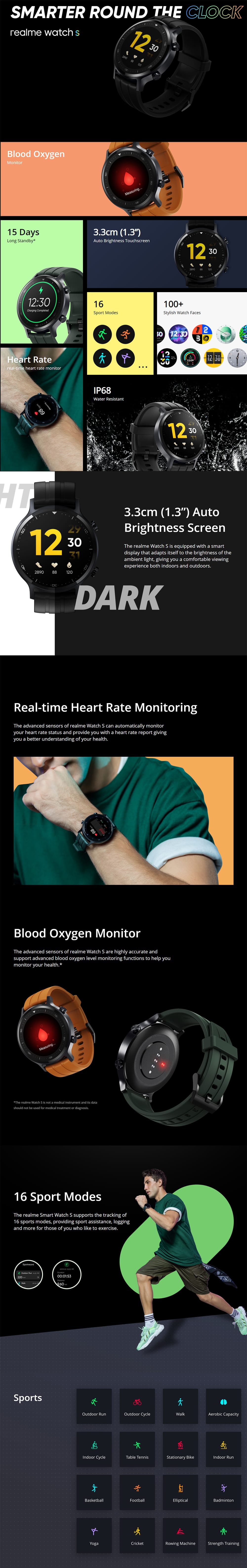 Realme Smart Watch S Global Version 1