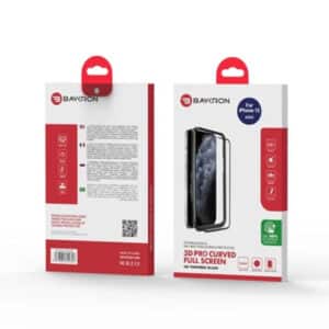 Baykron iPhone 12 Mini Antibacterial 3D Tempered Glass 20 005005 2