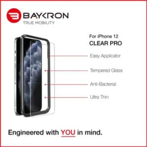 Baykron iPhone 12 Mini Antibacterial Clear HD Tempered Glass 20 004999 3