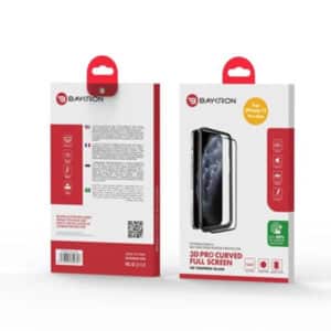 Baykron iPhone 12 Pro Max Antibacterial 3D Tempered Glass 20 005007 1