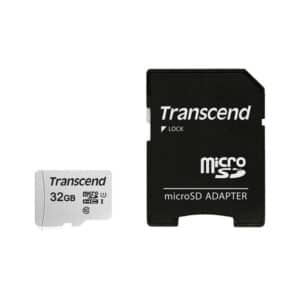Transcend 32GB UHS-I microSD 300S Memory Card With Adapter
