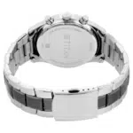 Titan 1805KM02 Workwear Anthracite Dial Metal Strap Watch