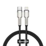 Baseus Cafule Series Metal Data Cable Type C to iP 20W 25CM CATLJK 01 Black 1