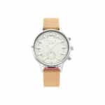 Fastrack 6208SL01 Ruffles Bage Dial Leather Strap Womens Watch 1