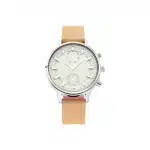 Fastrack 6208SL01 Ruffles Beige Dial Leather Strap Women's Watch - Image 2