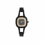 Fastrack NM6147NM01 Grey Dial Black Metal Strap Women’s Watch (1)