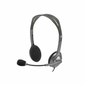 Logitech H110 Wired Over-Ear Headphones (1)