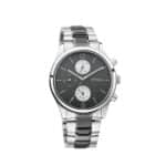 Titan 1805KM02 Workwear Anthracite Dial Metal Strap Watch