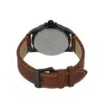 Titan NM1701QL01 Anthracite Dial Leather Strap Watch