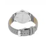 Titan 1802SL12 Workwear Grey Dial Leather Strap Watch - Image 3