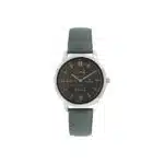 Titan NM1769SL01 Workwear Black Dial Leather Strap Watch (1)