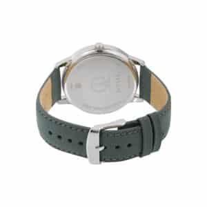 Titan NM1769SL01 Workwear Black Dial Leather Strap Watch 4