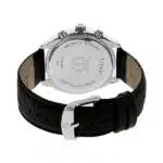 Titan NM1733KL01 Workwear Blue Dial Leather Strap Watch - Image 3